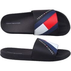 Tommy Hilfiger Japanke čevlji za v vodo črna 36 EU Flag Pool Slide