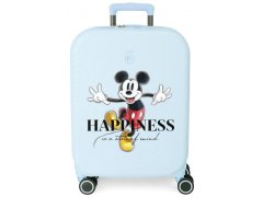 Jada Toys Potovalni kovček ABS MICKEY MOUSE Happines Turquesa, 55x40x20cm, 37L, 3668621 (majhen izvod)