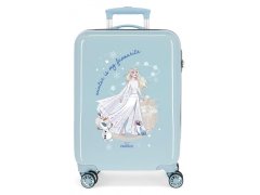 Jada Toys Luksuzni otroški potovalni kovček ABS DISNEY FROZEN Winter, 55x38x20cm, 34L, 2311421