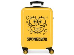 Jada Toys Luksuzni potovalni kovček ABS SPONGEBOB Yellow, 55x38x20cm, 34L, 2771721