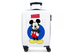 Jada Toys Luksuzni otroški potovalni kovček ABS MICKEY MOUSE White, 55x38x20cm, 34L, 4681762