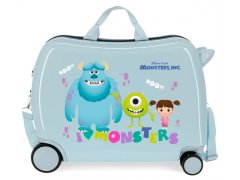 Jada Toys Otroški potovalni kovček na kolesih / otroški voziček MONSTERS INC., 34L, 2459863