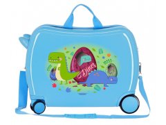 Jada Toys Otroški potovalni kovček na kolesih / otroški voziček MOVOM Dinos, 34L, 3729867