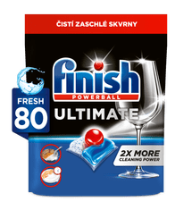 Finish Ultimate All in 1 kapsule za pomivalni stroj, 80 kosov