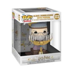 Funko POP Deluxe: Harry - Dumbledore s podijem