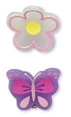 Invisibobble Clipstar Glow Happy Flower 2 kosa