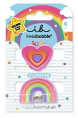 Invisibobble Clipstar Glow Happy Heart 2 kosa