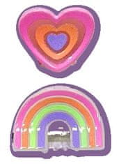 Invisibobble Clipstar Glow Happy Heart 2 kosa