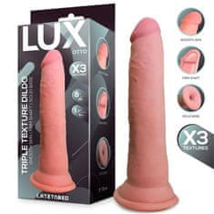 Latetobed Dildo "Lux Triple Texture Otto 8" 20 cm (R900344)