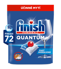 Finish Quantum All in 1 kapsule za pomivalni stroj, 72 kosov