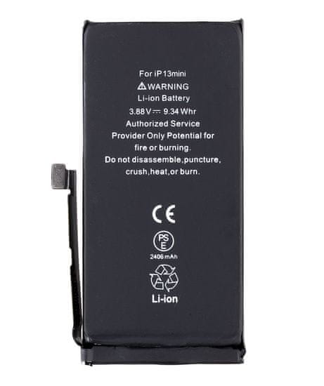 Noname Baterija za iPhone 13 mini 2406mAh Li-Ion (v razsutem stanju)