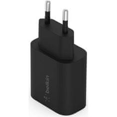 Belkin 25W PD polnilec USB-C črne barve