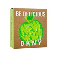 DKNY Be Delicious Set parfumska voda 30 ml + losjon za telo 100 ml za ženske