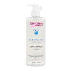 Topicrem Baby Cleansing Gel 2 IN 1 nežen gel za umivanje telesa in las 500 ml za otroke