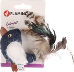 Flamingo Jeany Cat Toy Bird Blue 8,5cm