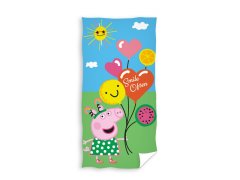 Carbotex CARBOTEX Bombažna brisača 70/140cm PEPPA PIG, PP213016