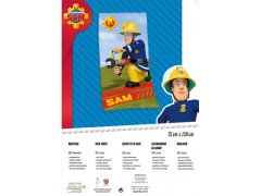 Herding Bombažna brisača 75/150cm Herding Fireman Sam