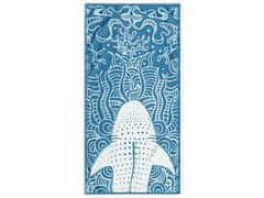 DecoKing DecoKing, Luksuzna brisača za plažo BLUE SHARK, 90 x 180 cm