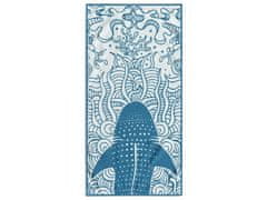 DecoKing DecoKing, Luksuzna brisača za plažo BLUE SHARK, 90 x 180 cm