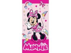 Carbotex Bombažna kopalna brisača 70/140 cm Minnie Mouse, MNM2295018