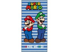 Carbotex Bombažna brisača 70/140cm Super Mario