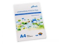 Aveli Folija za laminiranje A4/200 mikrometrov (2x100), sijajna