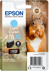 Epson kartuša T3795 svetlo cian (veverica)