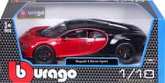 Burago B 1:18 Plus Bugatti Chiron Sport PLUS rdeča