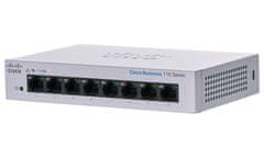 Cisco CBS110-8T-D-EU 8-portno GE stikalo brez upravljanja, namizno