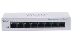 Cisco CBS110-8T-D-EU 8-portno GE stikalo brez upravljanja, namizno