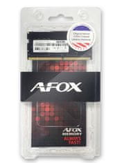 AFOX AFOX AFSD48VH1P 8GB DDR4 2133MHz SO-DIMM RAM modul za prenosne računalnike, črna barva, 260-pin