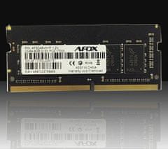 AFOX AFOX AFSD48VH1P 8GB DDR4 2133MHz SO-DIMM RAM modul za prenosne računalnike, črna barva, 260-pin