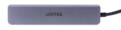 Unitek UNITEK USB-C HUB H1118A: 7-v-1 s HDMI, 3x USB-A, SD in microSD, 4K@30Hz, podpora za Windows, Mac in Linux