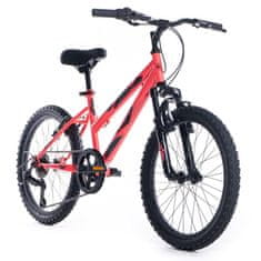 Položaj MTB kolo - 20" Huffy Stone Mountain za deklice, 6-9 let, roza/črno, 6 prestav, nastavljivo sedlo, prednji amortizer