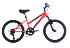 Položaj MTB kolo - 20" Huffy Stone Mountain za deklice, 6-9 let, roza/črno, 6 prestav, nastavljivo sedlo, prednji amortizer