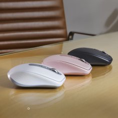 Logitech Logitech MX Anywhere 3S miš - brezžična, grafitna, 8000 DPI, pisarniška, desničarska, Bluetooth, polnilna baterija