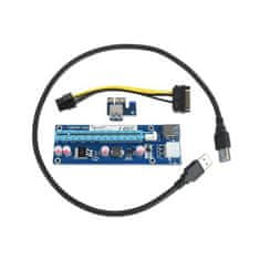 C-Tech !! AKCIJA!!! PCI-Express riser RC-PCIEX-01C