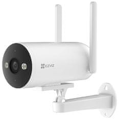 EZVIZ IP kamera H5 4G 2K/ bullet/ 4G/LTE/ 3Mpix/ IP67 zaščita/ 4mm objektiv/ H.265/ IR osvetlitev do 30m/ bela