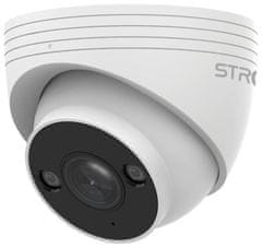 STRONG IP kamera TUR05DL0-P/ Turret/ PoE/ LAN/ 5Mpix/ 2,8 mm objektiv/ dvojni vid/ ONVIF/ bela