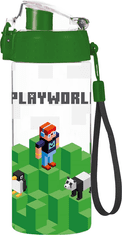 Oxybag Steklenička za pitje OXY CLICK Playworld 500 ml