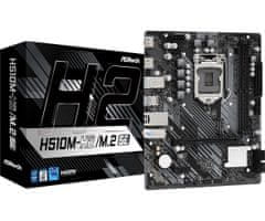 ASRock ASRock H510M-H2/M.2 SE matična plošča za Intel procesorje - mikro ATX, DDR4, 64 GB, HDMI, SATA III, RAID podpora