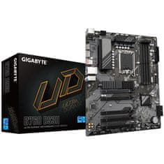 Gigabyte GIGABYTE B760 DS3H Matična plošča - Podpora za Intel Core 14. generacije, DDR5 do 7600MHz, 2xPCIe M.2, 4xSATA, ATX