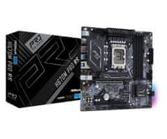 ASRock Asrock H670M Pro RS - Matična plošča LGA 1700 micro ATX z Intel H670, 128 GB RAM, 7.1 AV izhodom in napreden RAID podporo