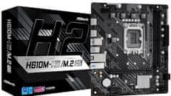 ASRock Matična plošča ASRock H610M-H2/M.2 D5, LGA 1700, DDR5, do 96 GB, Intel H610, micro ATX, Windows 10/11, 4x SATA III