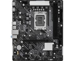 ASRock ASRock B760M-H2/M.2 matična plošča, LGA 1700, DDR5-SDRAM, 7.1 zvočna, podpira Intel procesorje, micro ATX