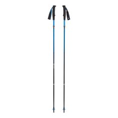 Black Diamond Uniseks zložljivi trekking palici Black Diamond Distance Carbon Z, 3-segmentni, lahki, proti zdrsu s penastim ročajem, 272 g.