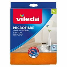 Vileda Mikrofibra čistilna krpa Vleda, 1 kos, oranžna, pralna pri 40 °C, velikost 400 mm x 300 mm, hitro pošiljanje 24 ur