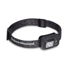 Black Diamond Črna diamantna Astro 300 grafitna svetilka na naglavni trak - 300 lm, dimenzije: visoka, srednja, nizka, stroboskop.