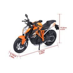 Maisto - Motorno kolo s stojalom, KTM 1290 Super Duke R, 1:12