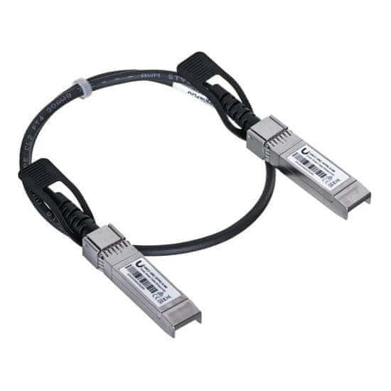 Ubiquiti Ubiquiti UACC-DAC-SFP10-0.5M črna InfiniBand/fibre optic kabel SFP+, 0.5 m, 10 Gbit/s, moški konektorji